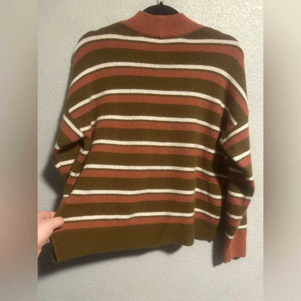 Madewell striped high neck sweater - Picture 7 of 7